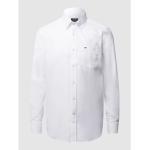 Weiße PAUL & SHARK Button Down Kragen Regular Fit Hemden aus Baumwolle für Herren 