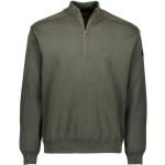 Khakifarbene Langärmelige PAUL & SHARK V-Shirts für Herren Größe L für den für den Winter 