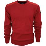 Rote PAUL & SHARK Rundhals-Ausschnitt Wollpullover aus Wolle für Herren Größe 6 XL 