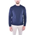 Reduzierte Blaue Langärmelige PAUL & SHARK Herrensweatshirts aus Wolle Größe L 