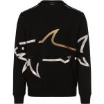 Schwarze Elegante PAUL & SHARK Rundhals-Ausschnitt Herrensweatshirts Größe XL 