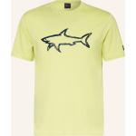 Hellgrüne PAUL & SHARK T-Shirts aus Baumwolle für Herren Größe 3 XL 