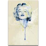 Paul Sinus Art Marilyn Monroe X 90x60cm auf Leinwa