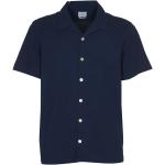 Reduzierte Blaue Kurzärmelige Paul Smith Paul Bio Regular Fit Hemden für Herren Größe L für den für den Sommer 