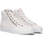 Reduzierte Weiße Paul Green High Top Sneaker & Sneaker Boots aus Nubukleder für Damen 