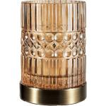 Reduzierte Goldene Moderne Tischlampen & Tischleuchten aus Kristall E27 