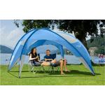 Pavillon Bologna blau Sonnenschutz UV Schutz 50+ Camping Wohnmobil blau B-Ware