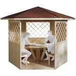 Weka Grillpavillons aus Holz Elementbauweise 