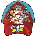 Blaue PAW Patrol Basecaps für Kinder & Baseball-Caps für Kinder mit Klettverschluss aus Baumwolle für Mädchen Größe 50 
