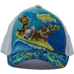 Weiße Motiv PAW Patrol Basecaps für Kinder & Baseball-Caps für Kinder mit Hundemotiv mit Klettverschluss aus Baumwolle Handwäsche für Jungen 