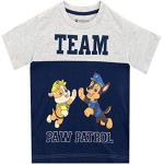 Graue PAW Patrol Printed Shirts für Kinder & Druck-Shirts für Kinder für Jungen Größe 128 