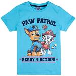 Blaue PAW Patrol Chase Kinder T-Shirts für Jungen Größe 128 
