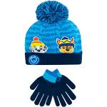 Marineblaue PAW Patrol Chase Mütze Schal Handschuh Sets für Kinder für den für den Winter 