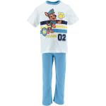 Reduzierte Blaue PAW Patrol Kinderschlafanzüge & Kinderpyjamas aus Baumwolle für Jungen Größe 110 