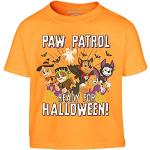 Orange PAW Patrol Skye Kinder T-Shirts mit Halloween-Motiv aus Baumwolle für Jungen Größe 128 