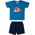 Blaue United Labels PAW Patrol Kinderschlafanzüge & Kinderpyjamas aus Baumwolle für Jungen Größe 98 
