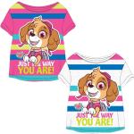 Rosa Motiv Kurzärmelige PAW Patrol Skye Kinder T-Shirts aus Baumwolle maschinenwaschbar für Mädchen 