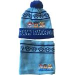 Blaue PAW Patrol Mütze Schal Handschuh Sets für Kinder für Jungen für den für den Winter 