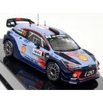 PCT 1/43 Hyundai i20 Coupe WRC Tour De Corse 2017 Neuville Model Car