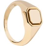 PDPAOLA Ring OCTET STAMP Sterlingsilber gold