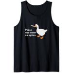 Peace was never an option Tank Top