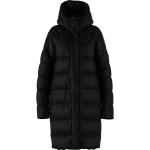 Reduzierte Schwarze Wasserdichte Peak Performance Frost Daunenmäntel für Damen Größe XL für den für den Winter 