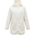 Reduzierte Weiße Peak Performance Kapuzenjacken aus Fleece mit Kapuze für Damen Größe XL 