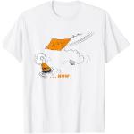 Weiße Die Peanuts Charlie Brown T-Shirts für Herren Größe S 