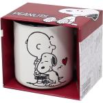 Braune Die Peanuts Charlie Brown Tassen & Untertassen 400 ml aus Keramik 