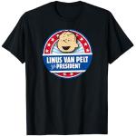 Peanuts Linus Van Pelt als Präsident T-Shirt