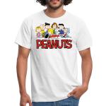 Reduzierte Weiße SPREADSHIRT Die Peanuts T-Shirts aus Baumwolle für Herren 