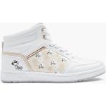 Weiße Die Peanuts High Top Sneaker & Sneaker Boots aus Textil für Damen Größe 39 mit Absatzhöhe bis 3cm 