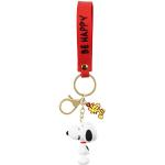 Weiße Die Peanuts Snoopy Schlüsselanhänger & Taschenanhänger aus Vinyl für Damen 