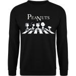 Reduzierte Schwarze SPREADSHIRT Die Peanuts Herrensweatshirts aus Baumwolle 