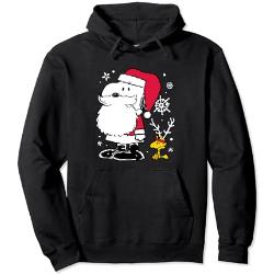 Peanuts - Snoopy Santa Woodstock Rentier Pullover