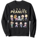 Schwarze Die Peanuts Snoopy Herrensweatshirts Größe S für den für den Herbst 