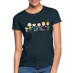 Reduzierte Marineblaue SPREADSHIRT Die Peanuts Snoopy T-Shirts aus Baumwolle für Damen 