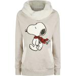 Beige Melierte Die Peanuts Snoopy Rundhals-Ausschnitt Damensweatshirts Größe XL für den für den Winter 