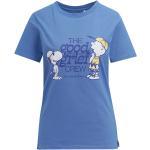 Blaue Die Peanuts Bio Nachhaltige T-Shirts für Damen Größe L 