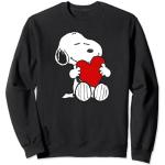 Schwarze Die Peanuts Snoopy Herrensweatshirts Größe S zum Valentinstag 