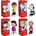 Peanuts Weihnachten Charlie Lucy Snoopy Linus 4x Bobble-Head Funko
