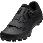 Schwarze Pearl Izumi X-Alp MTB Schuhe aus Textil atmungsaktiv für Damen Größe 43 