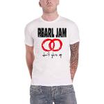 Pearl Jam Don't Give Up Herren T-Shirt Weiß XL 100% Baumwolle Regular