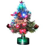 23 cm PEARL LED-Weihnachtsbäume aus Glasfaser 