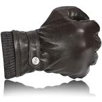 Pearlwood Gefütterte Handschuhe aus Leder enganliegend für Herren Größe 9 für den für den Winter 