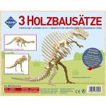Pebaro Meme / Theme Dinosaurier Dinosaurier 3D Puzzles mit Dinosauriermotiv aus Holz 