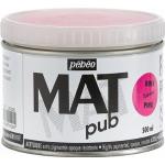 Pebeo, Künstlerfarbe + Bastelfarbe, Acrylic Mat Pub (Fluoreszierend Rosa, 500 ml)