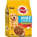 7 kg Pedigree Trockenfutter für Hunde mit Gemüse 