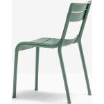 Reduzierte Grüne Minimalistische Pedrali Designer Stühle aus Kunststoff stapelbar Breite 50-100cm, Höhe 50-100cm, Tiefe 50-100cm 