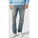 Pegador Jeans mit Label-Stitching Modell 'CARPE' (34 Jeansblau)